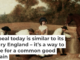 The first basic income proposals were a reaction to the seizure of common fields by English landlords. George Stubbs/The Yorck Project, CC BY